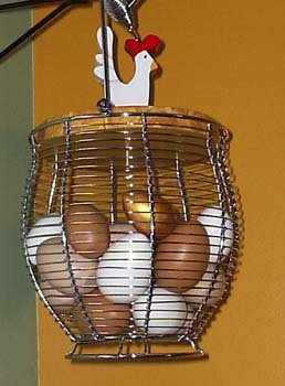 Basket of eggs