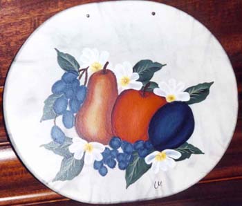 Fruit Plaque