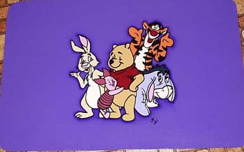 Pooh and the Gang placemat