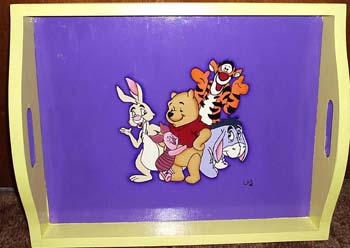 Pooh & the Gang tray