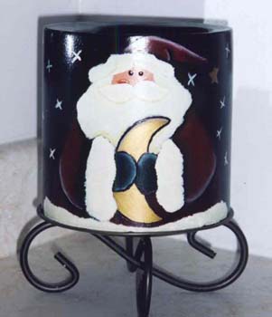 Santa candle