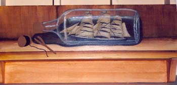 Ship in a bottle